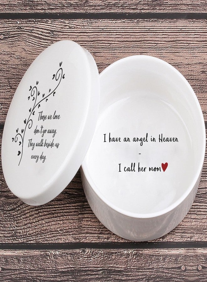kullder Sympathy Gifts for Loss of Mom, In Memory of Mother, Memorial Gifts for Loss of Mother, Mother's Day for Daughter Son Lost of Moms, Remembrance Moms Birthday Christmas, I Have an Angel, I Call Her Mom - Image 1