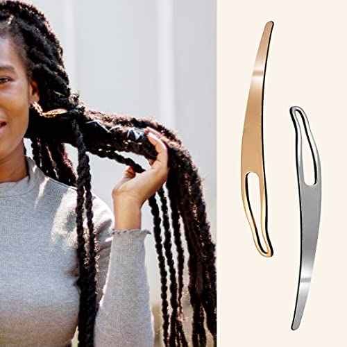 KACOLA Dreadlock Crochet Hook for Hair, Loc Needle for Dreads, Dreadlocks Crochet Needle, Interlocking Tool for locs, Braid Craft(0.75mm) - Image 4