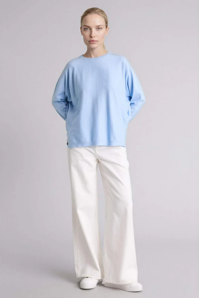 ديفاكتو Crew Neck Knitwear Pullover