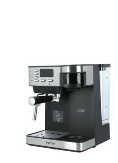 الة الكابتشينو والاسبريسو من هوميكس 850 واط مع التنقيط لون اسود، 1.2 لتر 2827
