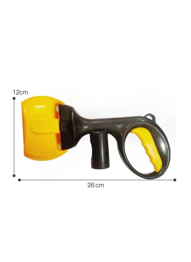 PET Friendly Dog Pooper Scoopers With Bag Attached < 3 In 1> One Button Portable Dog Poop Scooper Mini Waste Scooper For Dogs Lightweight Poop Picker Upper For Lawns Grass Dirt Gravel  - Image 2