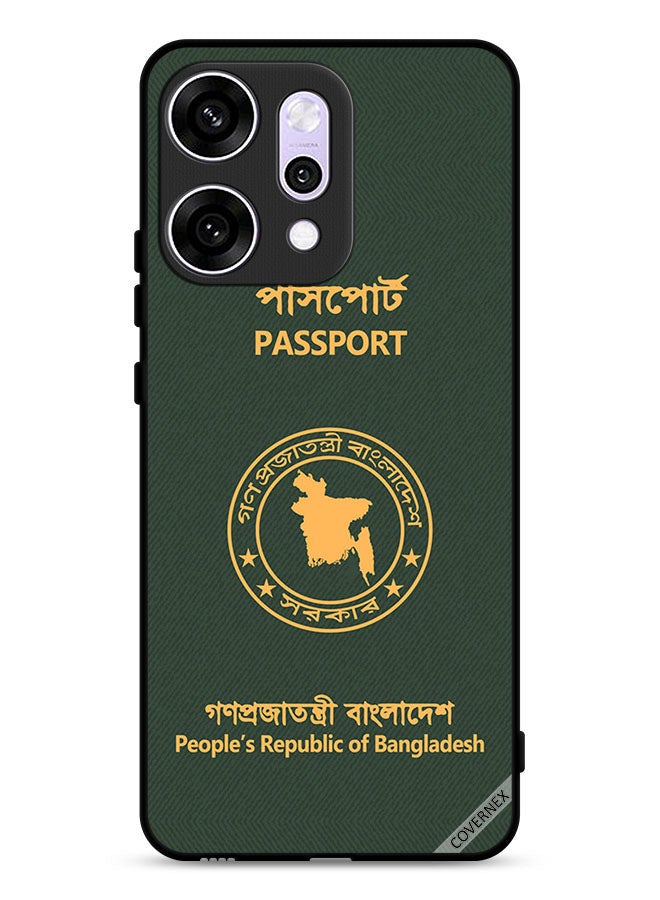 Covernex Oppo Reno14 Protective Case Cover Bangladesh Passport - Image 1