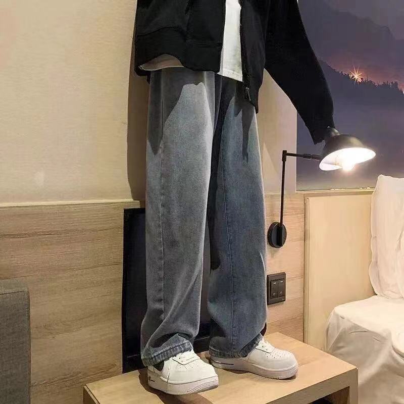 Unisex Casual Daily Denim Jeans - Image 2