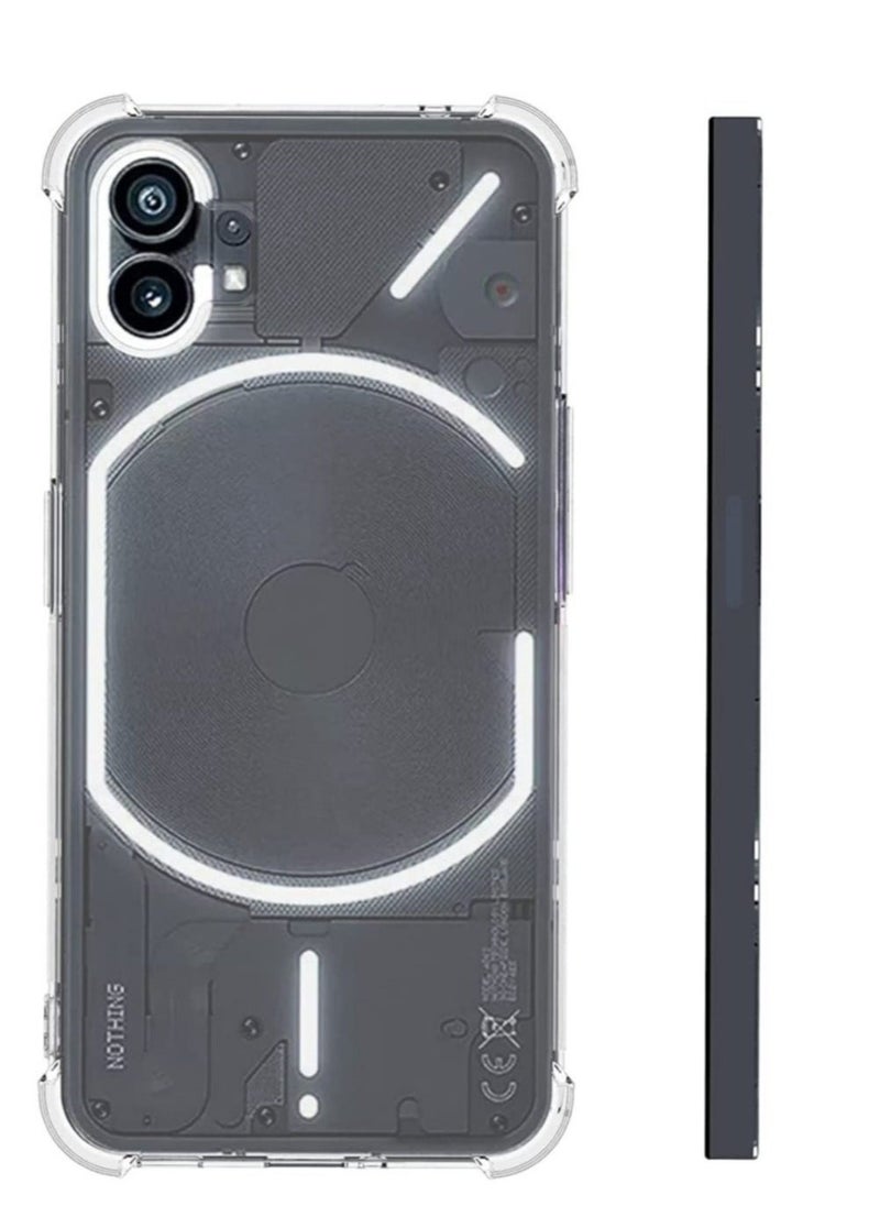 Raxoom Cover Compatible for Nothing Phone 1 Case, Soft TPU, Anti-scratch, Transparent Protective Case is Suitable for Nothing Phone 1 Clear - Image 4