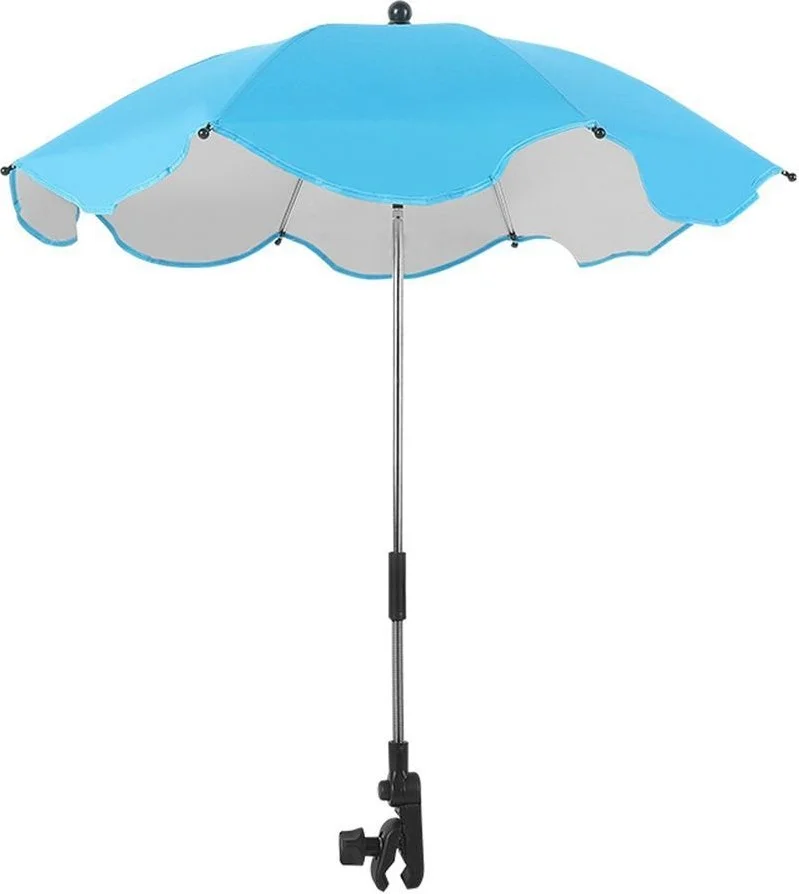 Valkyrie Detachable 360 ​​Degree Adjustable 66 cm Umbrella for Baby Stroller - Blue