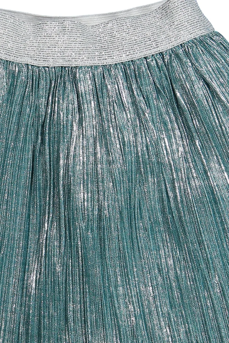 زيلاند Baby Girl Elastic Waist Glitter Skirt (12 Months - 4 Years)