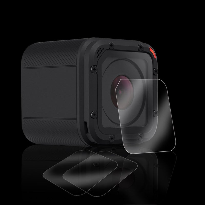 AKWOX (Pack of 3) Tempered Glass Screen Protector for Gopro Hero 4 Session Hero 5 Session, 0.3mm 9H Hard Scratch-resistant Camera Lens Film for GoPro Hero4 Session/Hero5 Session Camera Accessories - Image 5