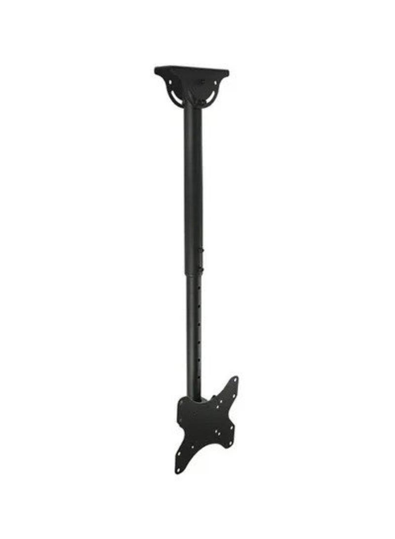 Tilt And Swivel Television Ceiling Mount Bracket Black
