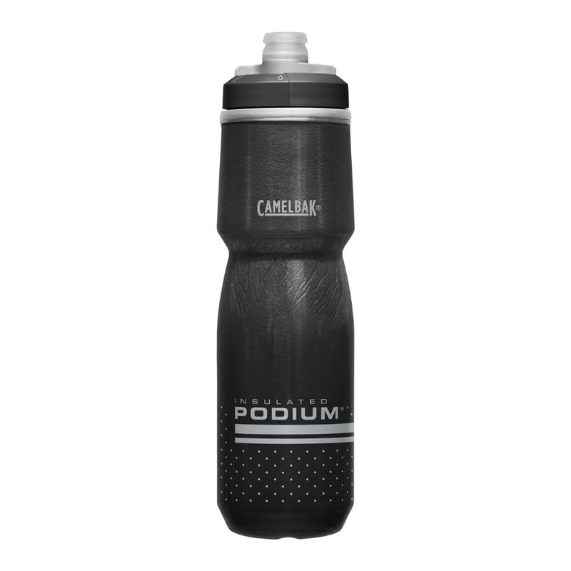 CamelBak Podium Chill Bike Insulated Squeeze Water Bottle Black, 24oz - Image 1