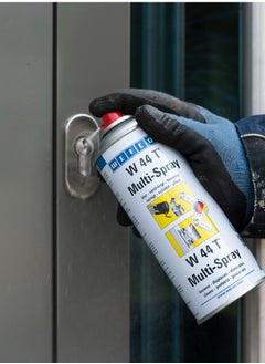 Weicon W 44 T Multi-Spray Multifunctional WD oil, creeping oil, corrosion, eliminate squeaky, creaky noise hings, guides, bearing, valves, rust remover, chain, screw, For Industry, household 330 ml  - Image 4