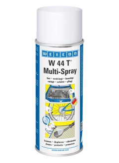 Weicon W 44 T Multi-Spray Multifunctional WD oil, creeping oil, corrosion, eliminate squeaky, creaky noise hings, guides, bearing, valves, rust remover, chain, screw, For Industry, household 330 ml  - Image 1