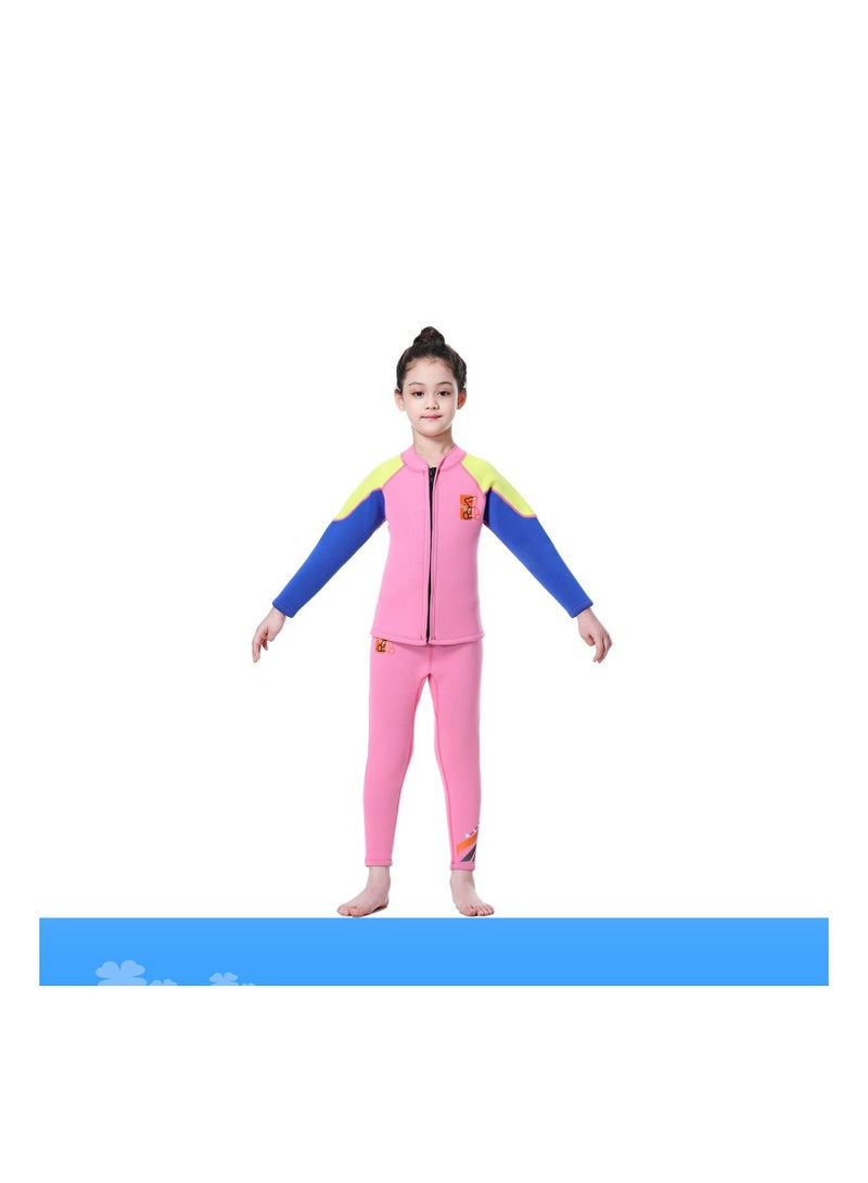 Loquat Children's Warm Long Sleeved Cold Resistant Diving Suit - Image 1
