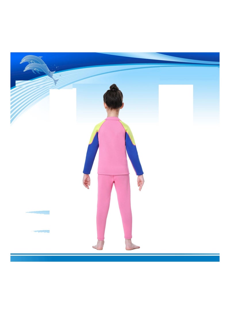 Loquat Children's Warm Long Sleeved Cold Resistant Diving Suit - Image 2