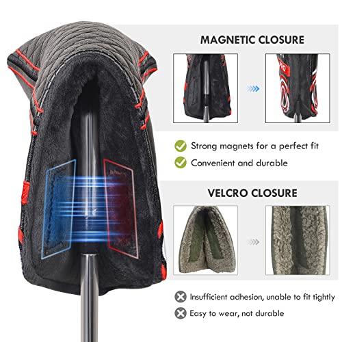 mytag Golf Blade Putter Head Covers for Odyssey White Hot Pro Putter, Blade Putter Headcover Magnetic, Strong Protective Putter Covers - Image 5