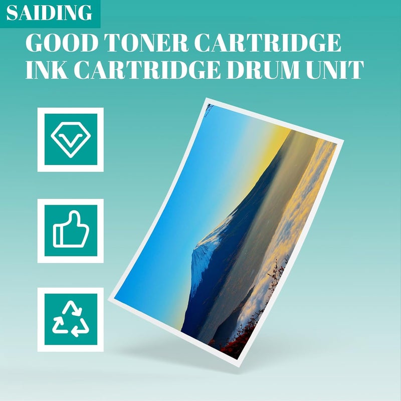 SAIDING Compatible Toner Cartridge Replacement for Dell M11XH B2360 B3460 B3465 Black Toner to Use with B2360d B2360dn B3460dn B3465dn B3465dnf B3465dnf MFP Printer (1 Black) - Image 4
