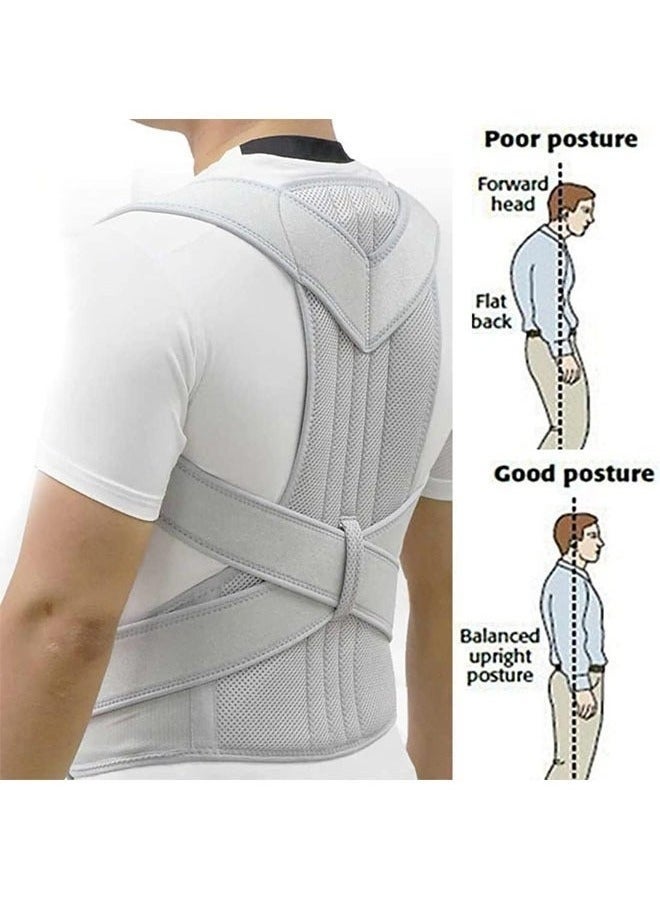 Postural Belt Correction Belt, Shoulder Posture Corrector, Invisible Orthopedic Corset Straight Back Support, Back Pain Relief（XL） - Image 3