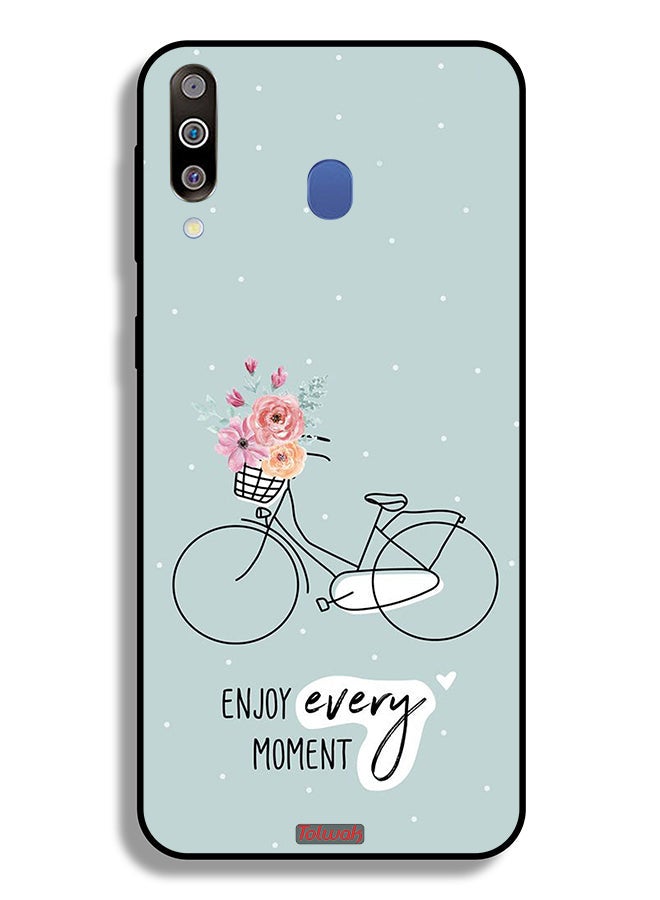 Tolwak Samsung Galaxy M30 Protective Case Cover Enjoy Every Moment - Image 2