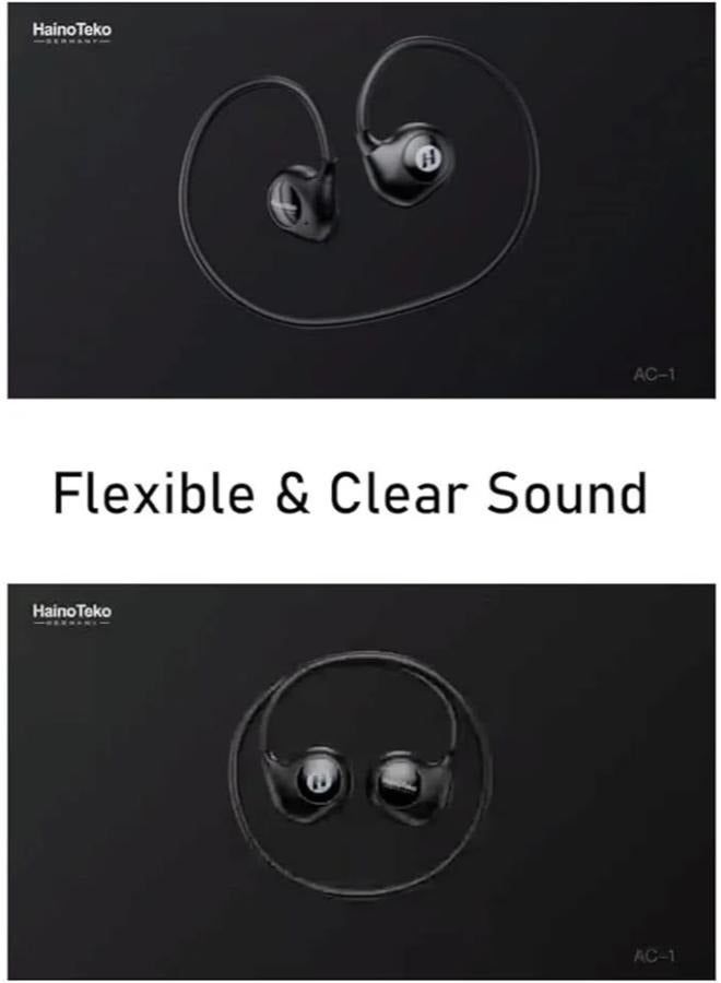 هينو تيكو سماعة أذن بلوتوث AC1 مفتوحة من Haino Teko ألمانيا - Image 5