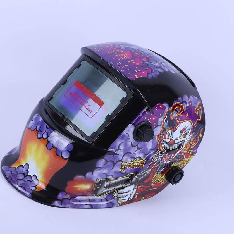 خوذة لحام قابلة للطي لأعلى مع تعتيم تلقائي وشاشة LCD قابلة للتعديل ونظام رأس قابل للتعديل وغطاء وجه من النوع 3 - Image 3