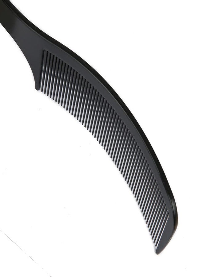 ccHuDE 4 Pcs Curved Plastic Haircut Combs Barber Hair Clipper Comb Flat Top Hair Cutting Comb Professional Hairdressing Combs for Salon - Image 3