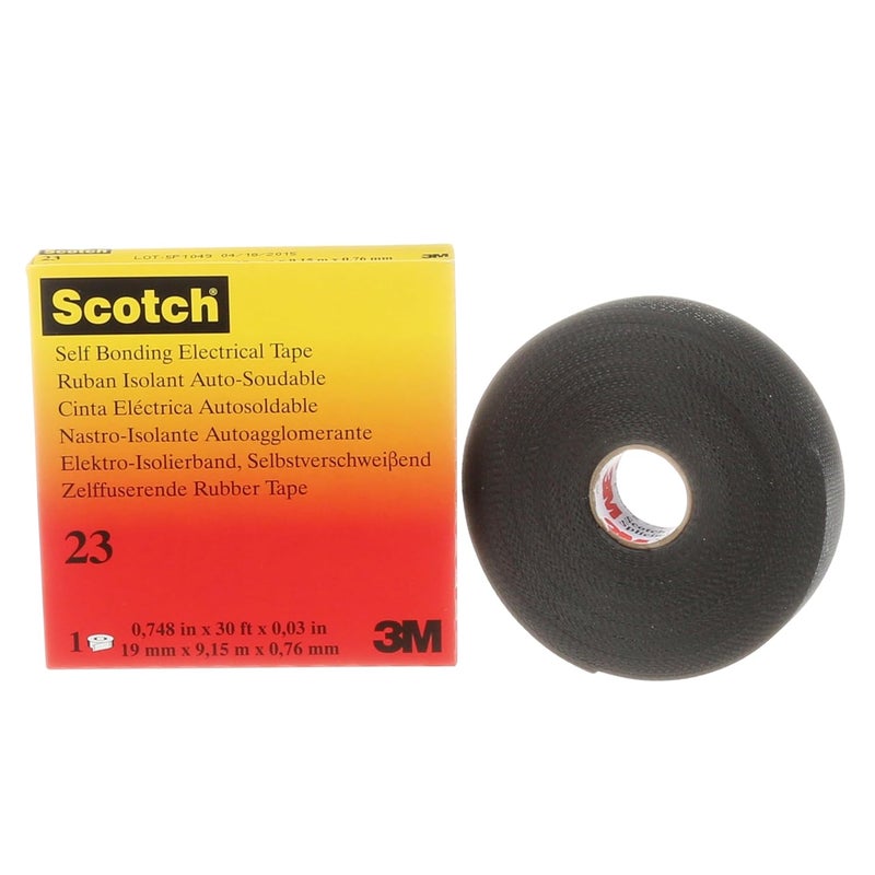3M 3M Scotch Rubber Splicing Tape 23 - Self-Fusing Electrical Insulating Tape - Image 1