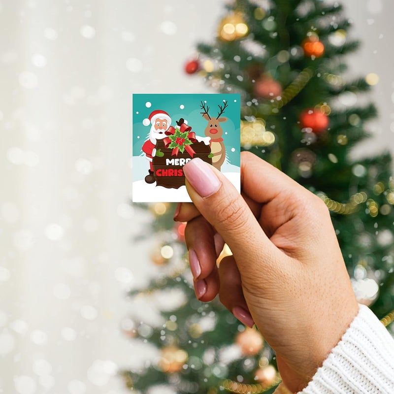 Festiko 54 Pcs Merry Christmas Wish Cards Design 10 Merry Christmas Wish Tags Christmas Wish Note Cards Merry Christmas Wishing Cards - Image 4