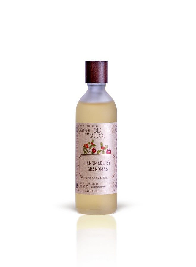 Old School Rituals Baby Massage Oil Handmade by Grandmas | 100 ml | Natural Almond Blend | Nourishes & Hydrates Baby's Skin | Strengthens Muscles & Joints | Promotes Bone Lengthening | Winter Care for Baby's Comfort | Encourages Restful Sleep - Image 1