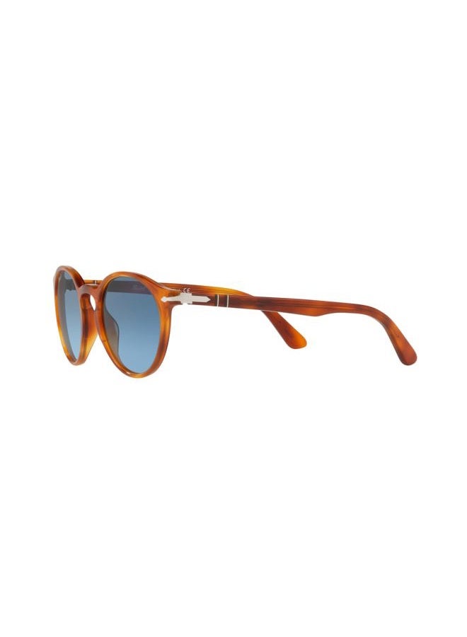 Persol Men's Blue Gradient Crystal Lens Sunglasses 49-20-145 mm, PO3171S, Terra Di Siena - Image 3