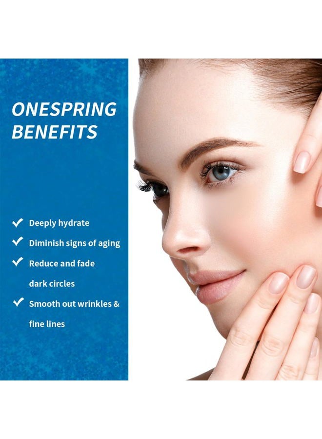 OneSpring Eye Gel Pads (24 Pairs) - Under Eye Patches for Puffy Eyes, Wrinkles, Dark Circles, Natural Collagen Eye Gels, Under Eye Mask Patches for Face to Soothe Puffiness, Eye Bags - Image 4