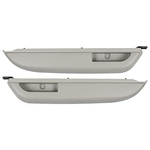 marddpair 1 Pair Interior Trim Front Door Armrest Replacement for 19901994 Chevy GMC Truck 15691229 15691230 Light Gray