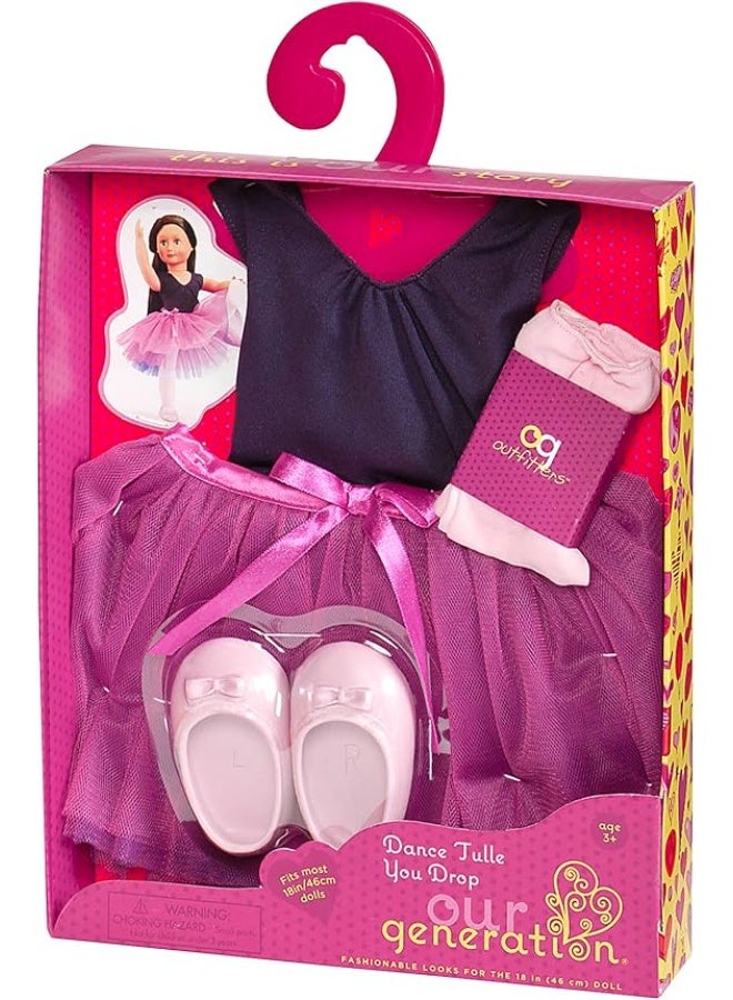 Our Generation Ballet Outfit 'Dance Tulle You Drop' for 18 Inch Dolls - Image 3