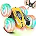 FREE TO FLY Remote Control Car for Boys 612 Kids Rc Stunt Car 24GHz Fast Race Car with Lights 4WD 360Rotating RC Cars Toy Gifts Presents for Boys Girls Age 6 7 8 9 10 11 Year Old Yellow - Image 2