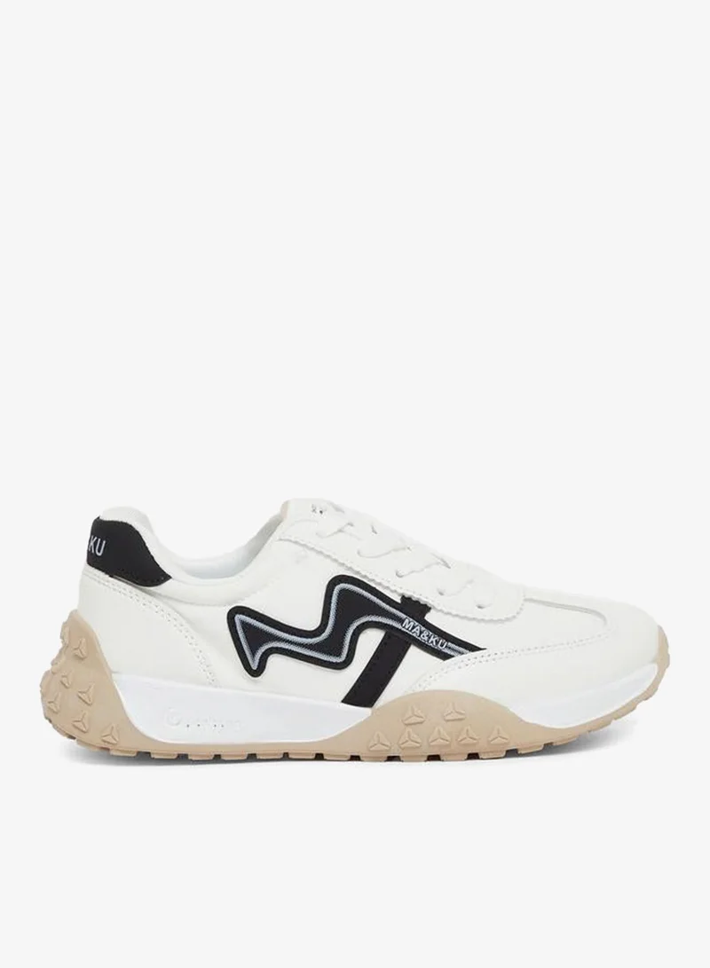 Styli Active Panelled Chunky Sole Lace Up Sneakers