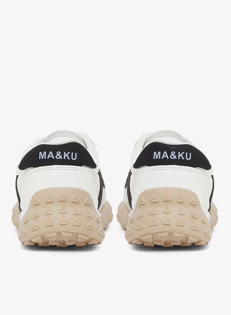 Styli Active Panelled Chunky Sole Lace Up Sneakers - Image 4