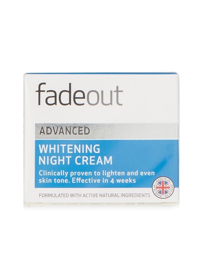 FADE OUT Fade Out Advanced Whitening Night Cream 75ML  - Image 4