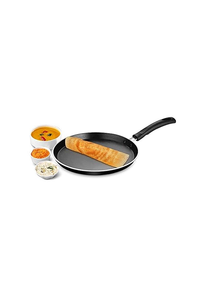 pigeon Aluminum Non Stick Tawa 31 Cm - Black  - Image 2