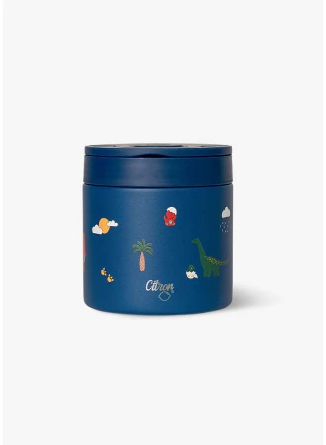 Citron Citron - Classic Thermal Food Jar - Dino - 350 ml