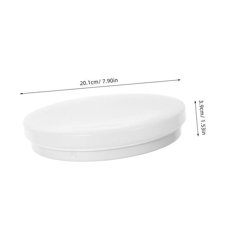 Round Plastic Ceiling Light Fixture Cover Lampshade Easy Install Soft Lighting Office Classroom Use - Image 3