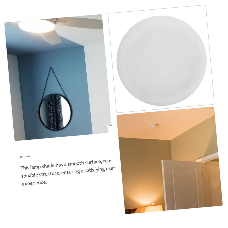 Round Plastic Ceiling Light Fixture Cover Lampshade Easy Install Soft Lighting Office Classroom Use - Image 5