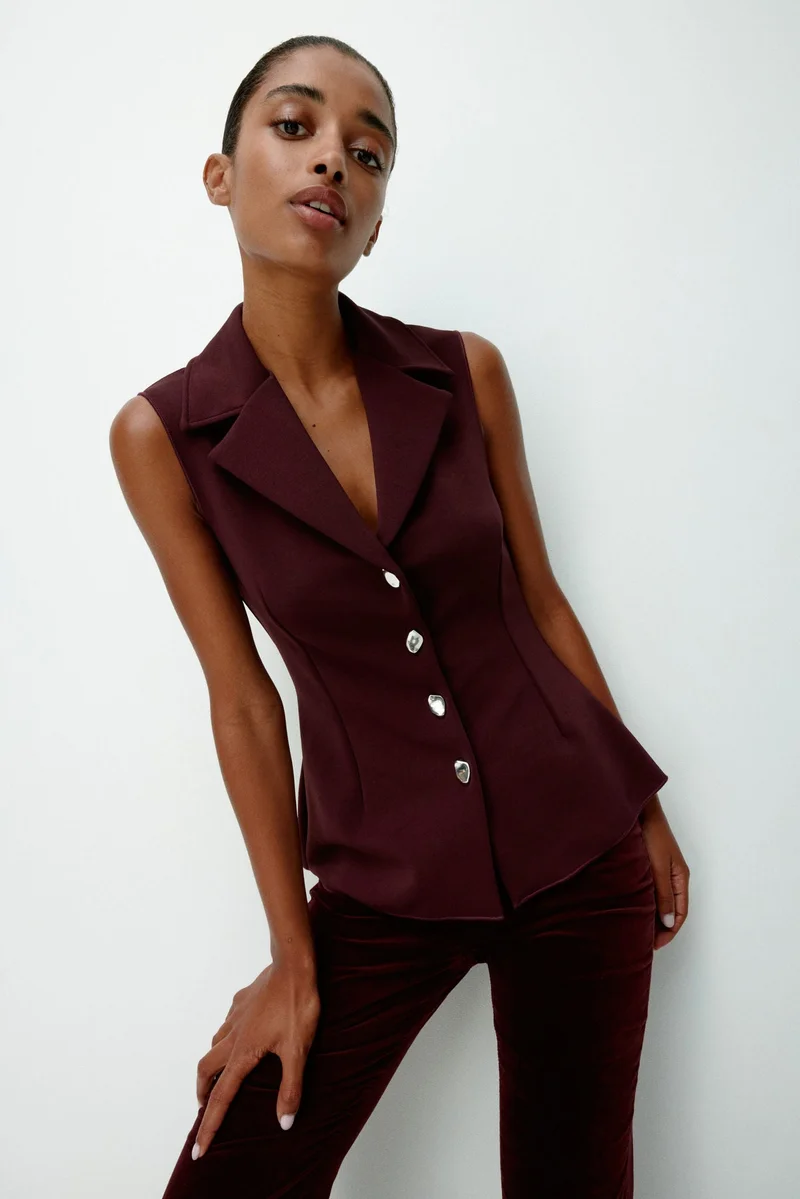 H&M Jersey waistcoat