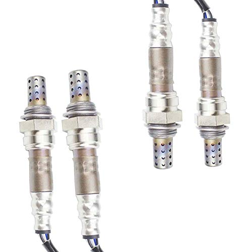 higherbro 4PCS Oxygen O2 Sensor for 2003 2004 2005 Chevrolet Chevy Silverado 1500 4.3L/4.8L Upstream + Downstream - Image 2