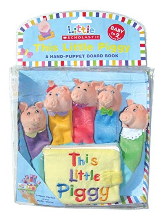 THIS LITTLE PIGGY HAND PUPPET BOARD BK