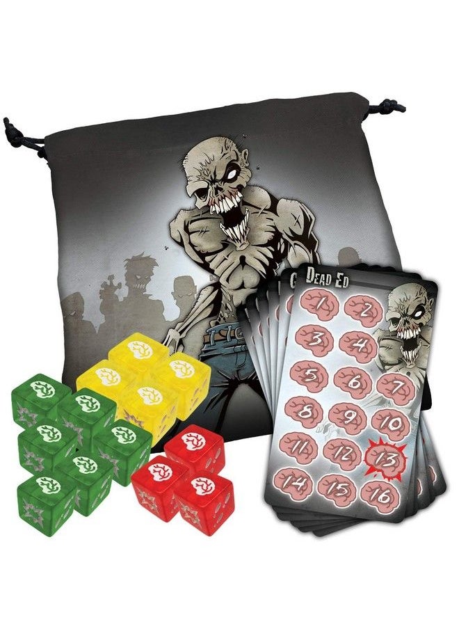 STEVE JACKSON GAMES - Zombie Dice Deluxe Dice Game Adults And Family Fast Pace Dice Game Zombie Apocalypse Theme Ages 10+ For 2+Players Average Play Time 1020 Minutes From Red - Image 1