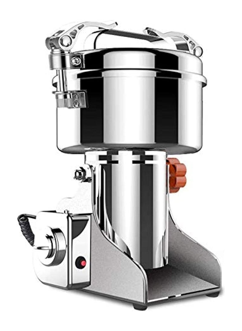 LETWOO - LETWOO 3000g Commercial Home Large Capacity Crusher Grains Dry Grinding Machine Stainless Steel High Power Spice Herb Medicine Mill Fine Grinding Broken Powder Machine For Household - Image 1