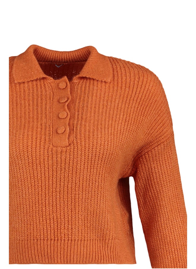 trendyol - Sweater - Orange - Regular fit - Image 1