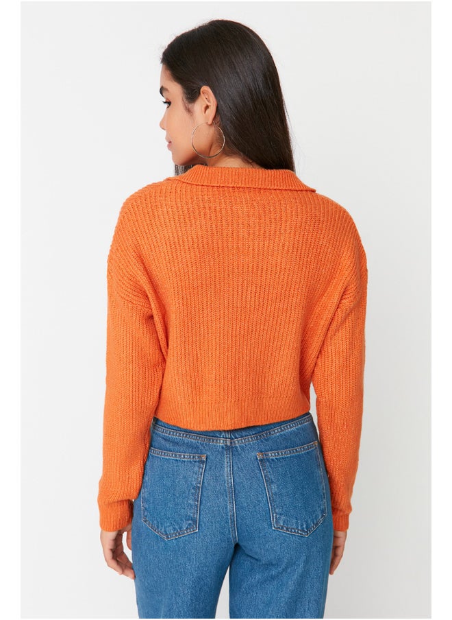 trendyol - Sweater - Orange - Regular fit - Image 1