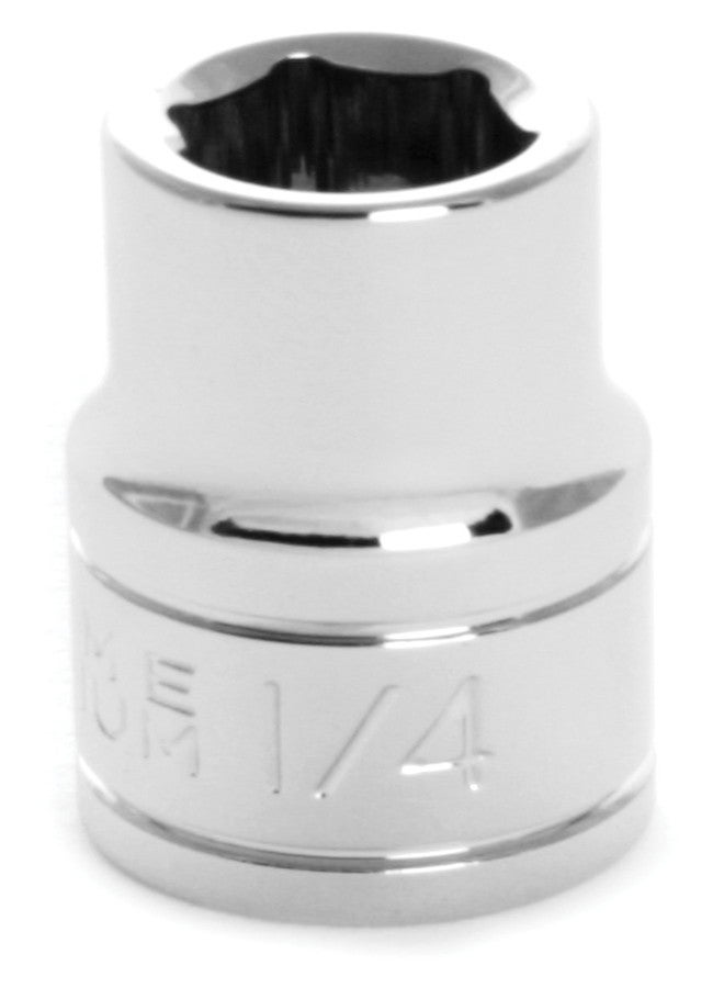 Performance Tool W36008 Chrome 1/4 Drive 6-Point Socket, 1/4 - Image 3