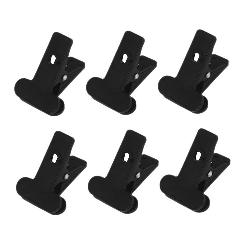 6 Heavy Duty Backdrop Clips Strong Grip Nylon Plastic Spring Clamps for Photography - Image 2