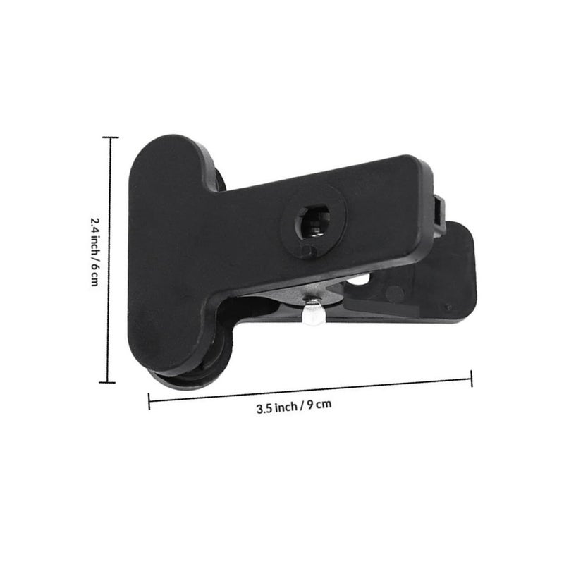 6 Heavy Duty Backdrop Clips Strong Grip Nylon Plastic Spring Clamps for Photography - Image 3