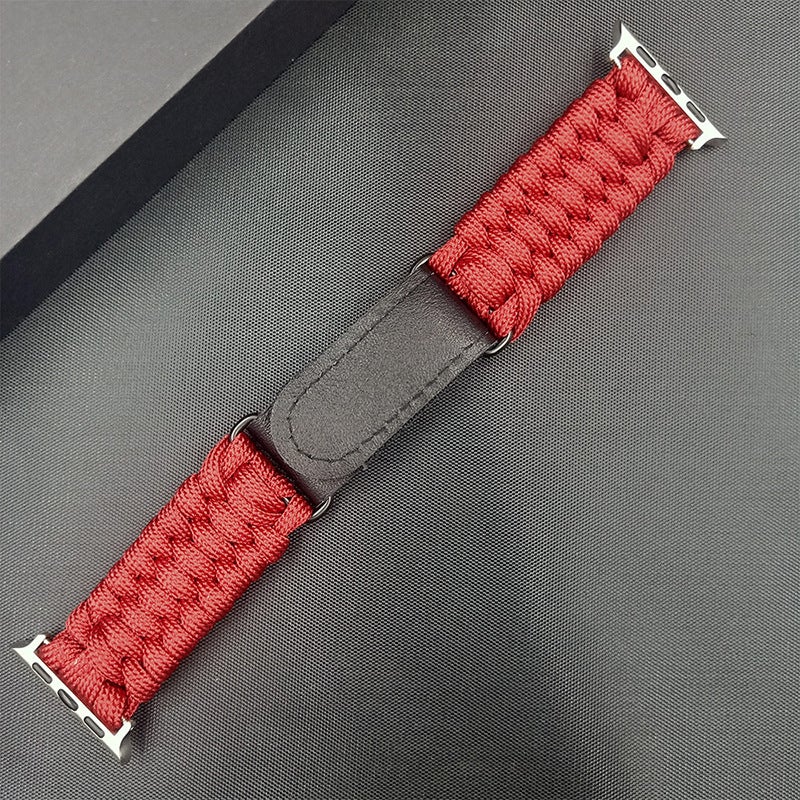 apple watch Umbrella Rope Braided Nylon Sport watch Band iwatch38/42/40/44mm - Image 1